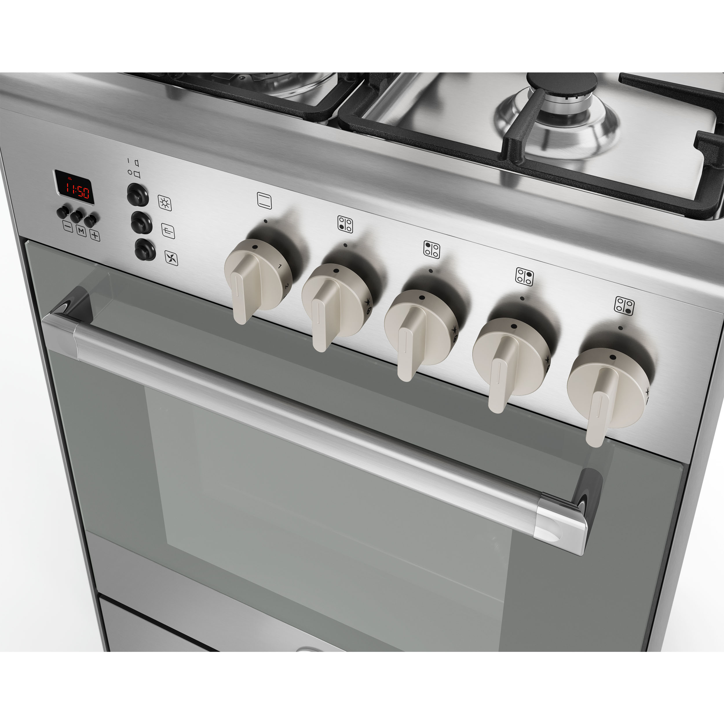 ΚΟΥΖΙΝΑ LA GERMANIA CLS64C81BX | ΦΟΥΡΝΟΣ ΑΕΡΙΟΥ ΜΕ ΑΕΡΑ ΚΑΙ ΓΚΡΙΛ ΑΕΡΙΟΥ | ΕΣΤΙΕΣ ΑΕΡΙΟΥ 2